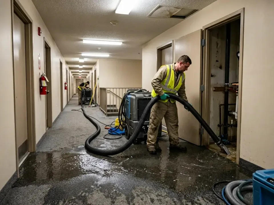 multi-unit-apartment-hallway-f-005 — frequently asked questions, Emergency Burst Pipe Water Extraction & Removal in Summit H…